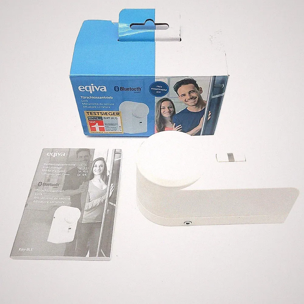 142950A0 Bluetooth Smart Türschlossantrieb Weiß 5.6 x 5.2 x 11.4 cm Smart Home