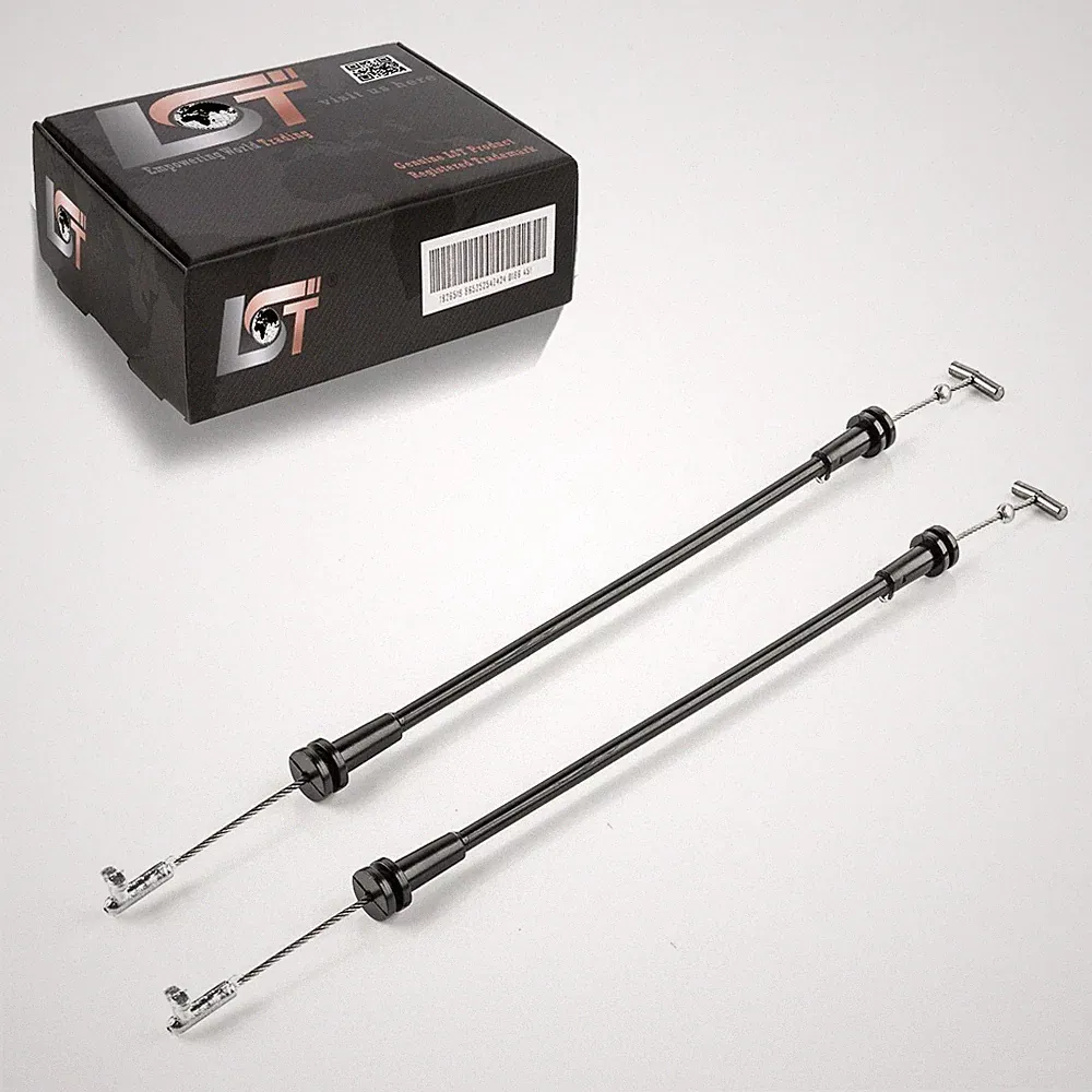 2x Seilzug Bowdenzug Türschloss Türgriff vorne außen Set für Smart ForFour 454