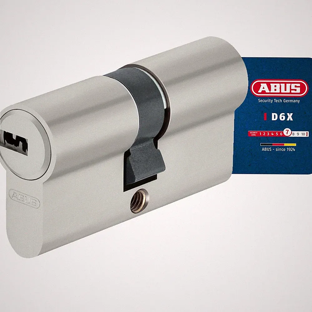 ABUS D6XNP Türschloss 30 mm 5 Schlüssel Codekarte Sicherheit