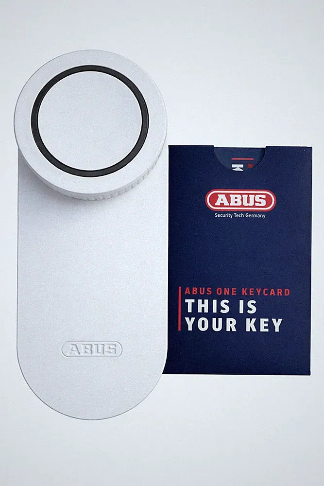 ABUS Loxeris One Smart Türschloss, App-Steuerung, weiß