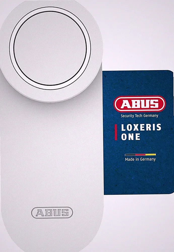 ABUS LOXERIS One Türschlossantrieb smartes Öffnen und Schließen Siegel offen
