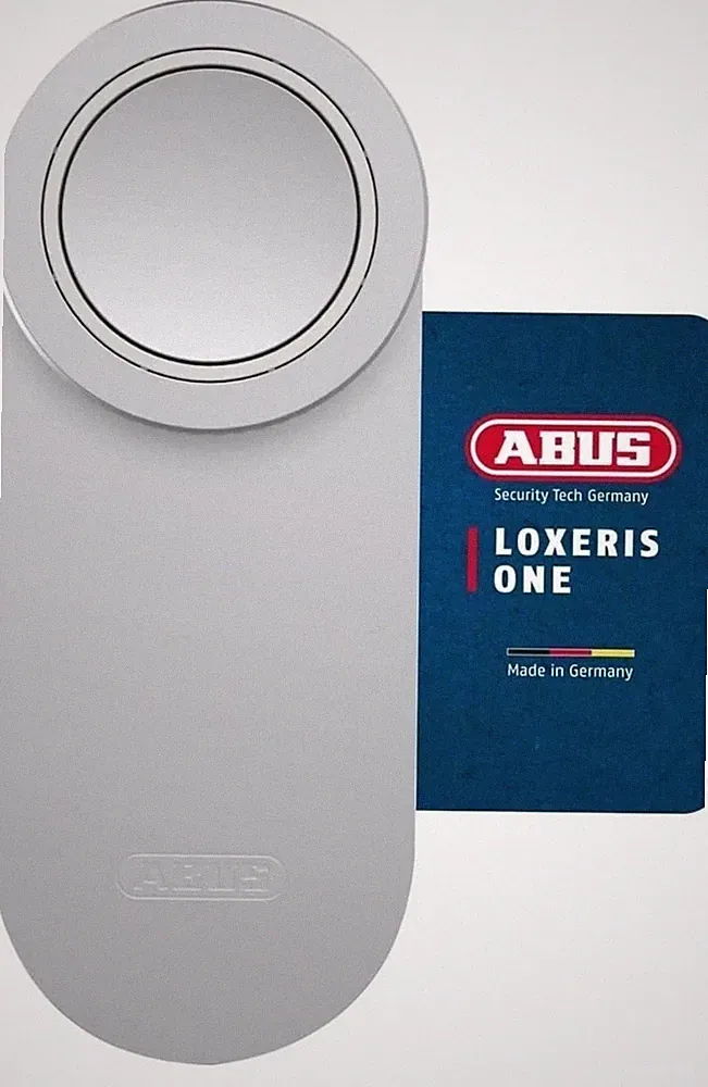 Abus Türschlossantrieb LOXERIS One in Silber CFA4100 S App-Steuerung Bluetooth