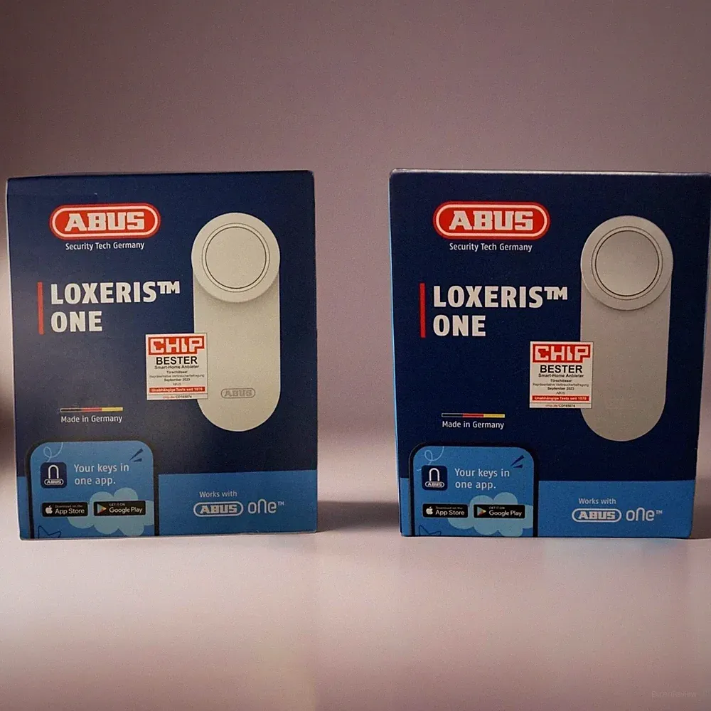 Abus Türschlossantrieb LOXERIS One in Weiß oder Silber CFA4100W/S App-Steuerung