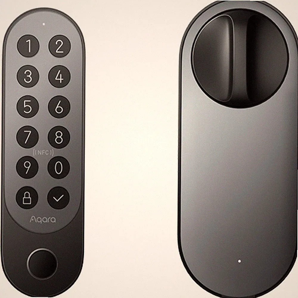 Aqara Smart Lock U200, elektronisches Türschloss, schwarz
