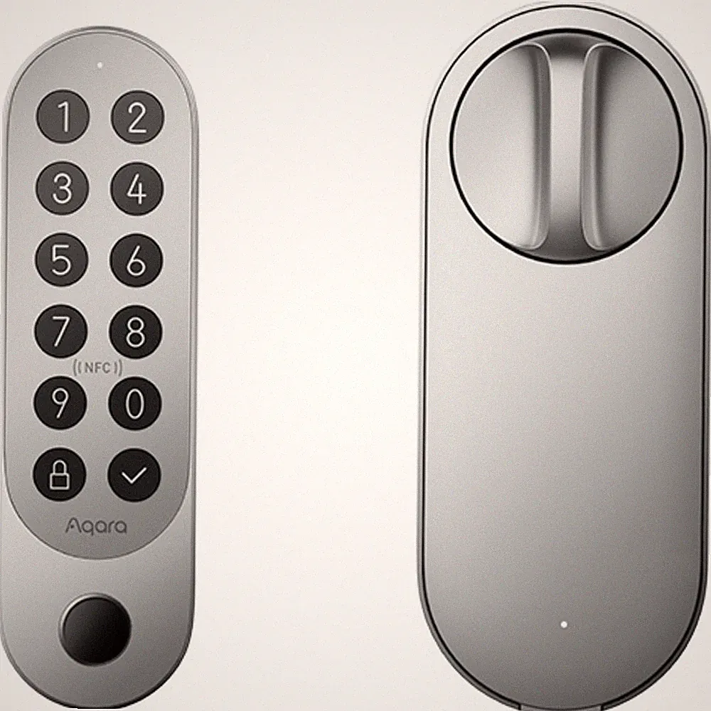 Aqara Smart Lock U200, elektronisches Türschloss, silber