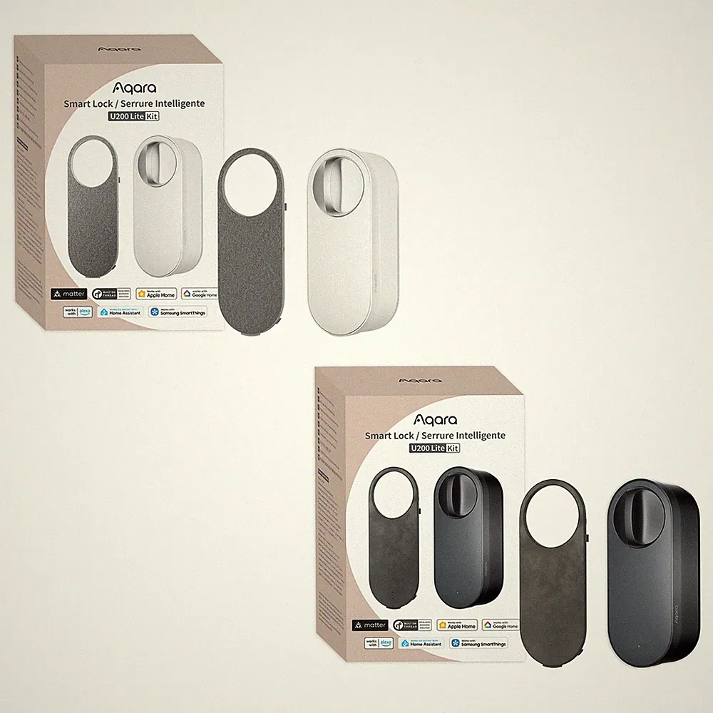 Aqara Smart Lock U200 Lite Kit - Matter Compatibility, Keyless, NFC