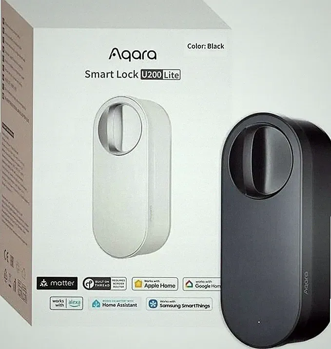 Aqara U200 Lite Smart-Türschloss: Alexa- und Google-Thread