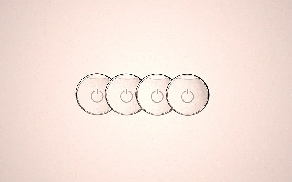 Bold Smart Door Clicker für das Bold Smart Zylinderschloss (4er Pack)