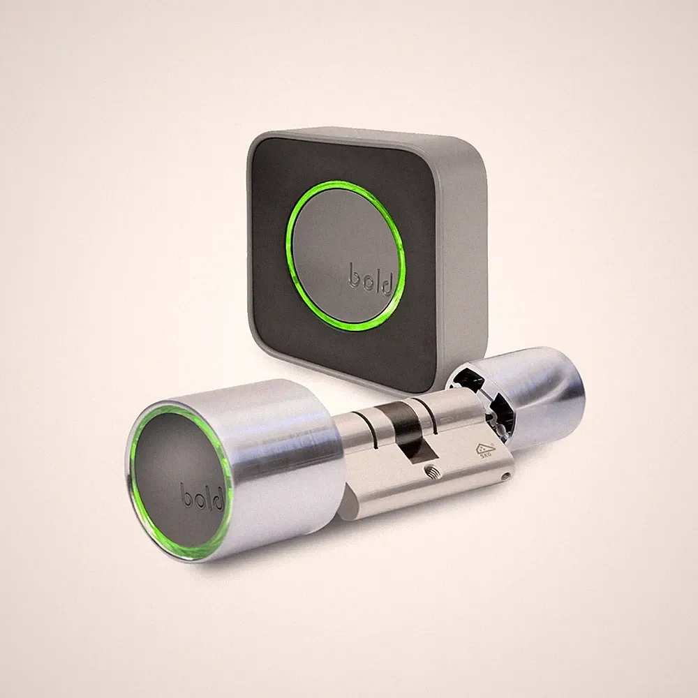 Bold - SX33 Elite Bundle - Smart Lock Türschloss Set mit WLAN-Adapter