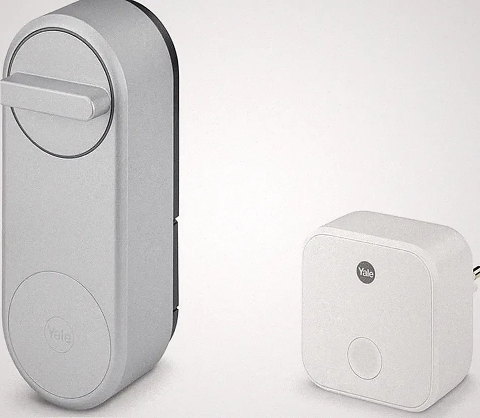 Bosch Smart Home, Yale Linus® Smart Lock, Türschloss inkl. WiFi Bridge