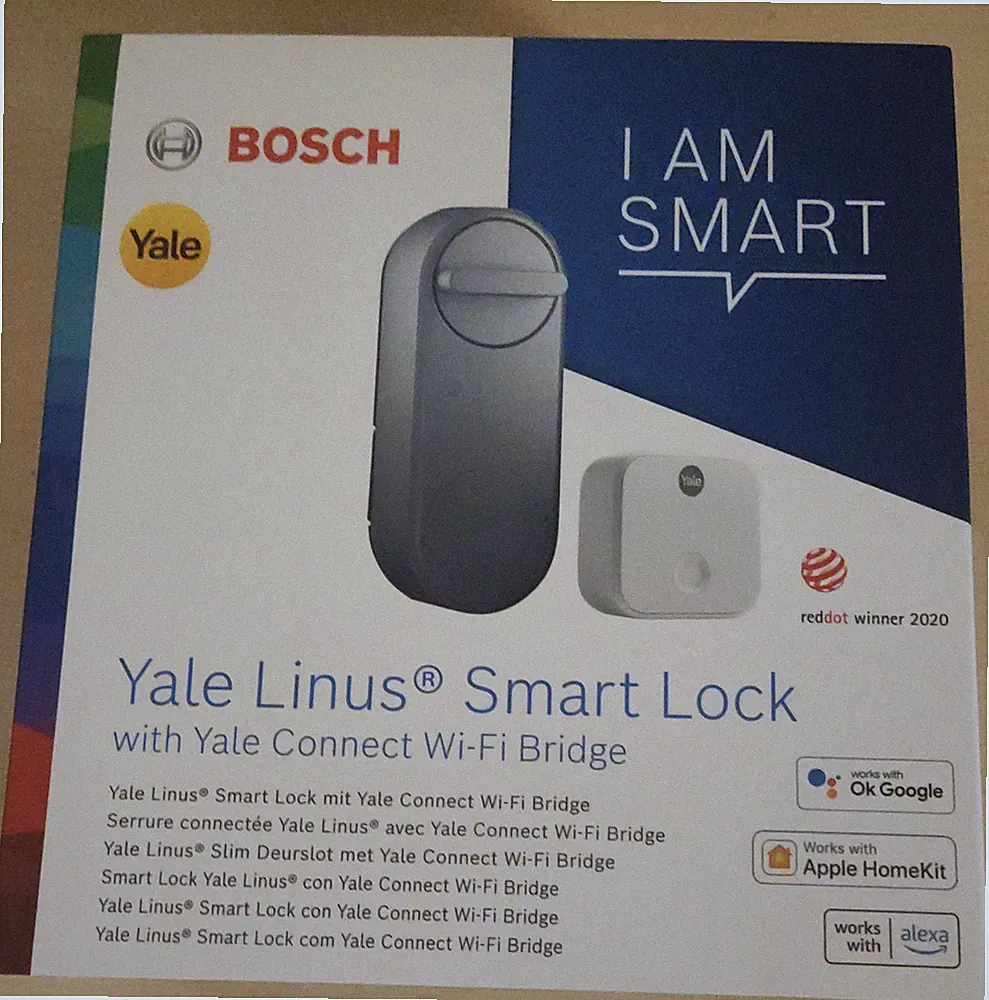 BOSCH Yale Linus Smart Lock Türschloss, mit