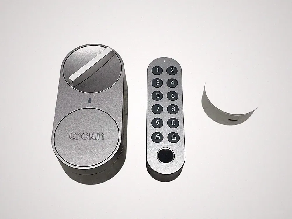Elektronisches digitales Schloss Lockin G30 Smart Lock grau B-WARE