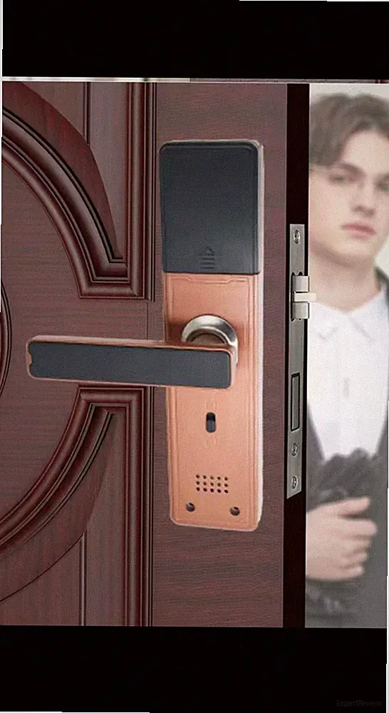 Elektronisches Fingerabdruck Türschloss Smart Fingerprint Türöffner Schloss NEU