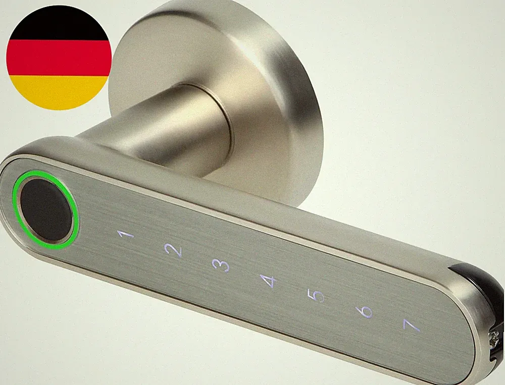 Elektronisches Türschloss Mit Touch-Tastatur Und Smart-Funktion - Fingerabdruckl