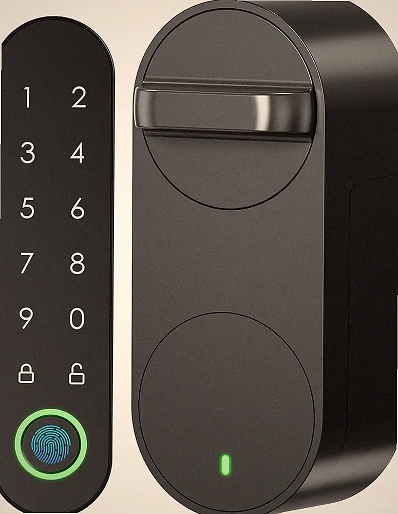 Elektronisches Türschloss, Smart Lock, Fingerabdruck, Bluetooth, App Steuerung