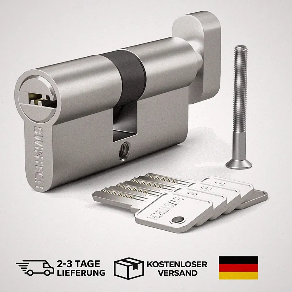 Euro Türschloss Zylinder Sicherheit Brass Schlüssel Anti Picking