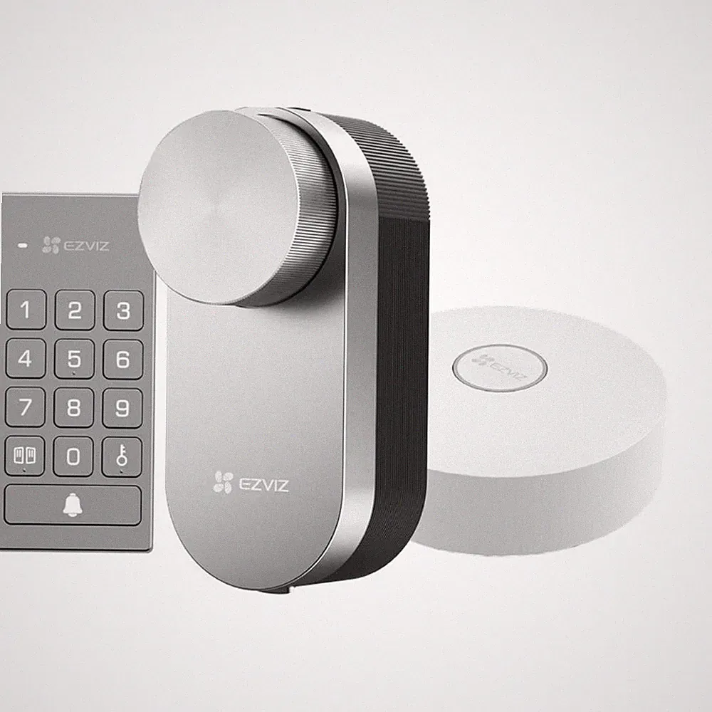 EZVIZ DL01 Pro + DL01CP + A3 Smart Lock Kit Intelligentes Türschloss mit Keypad