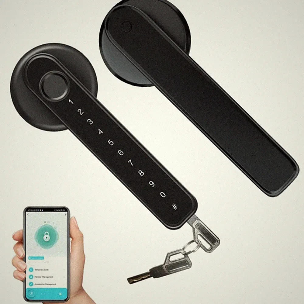 Fingerabdruck Türschloss Smart Lock esd Edelstahl schlüssellos modern
