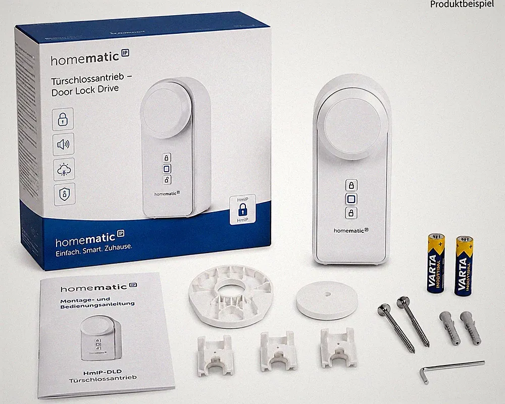 Homematic IP Funk Türschlossantrieb HmIP-DLD-S