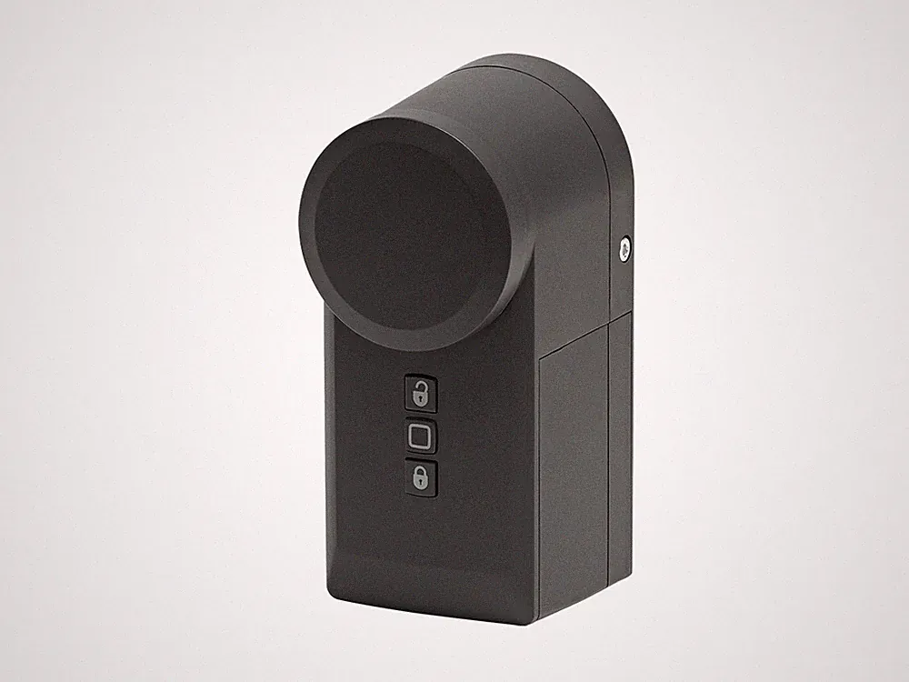 Homematic IP HmIP-DLD-A Smart Lock für Türen, anthrazit, App