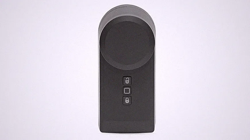 Homematic IP Smart Home Türschlossantrieb, anthrazit, HmIP-DLD-A