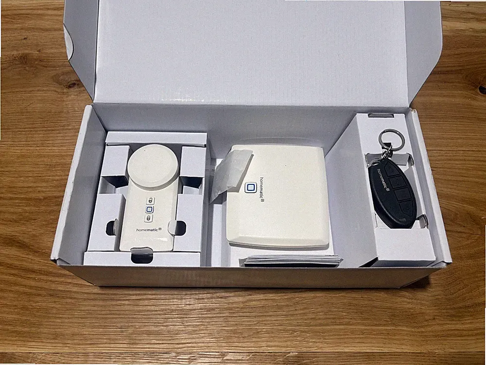 HomeMatic IP Starter Set Zutritt Smart Home Türschlossantrieb Ohne QR-Code
