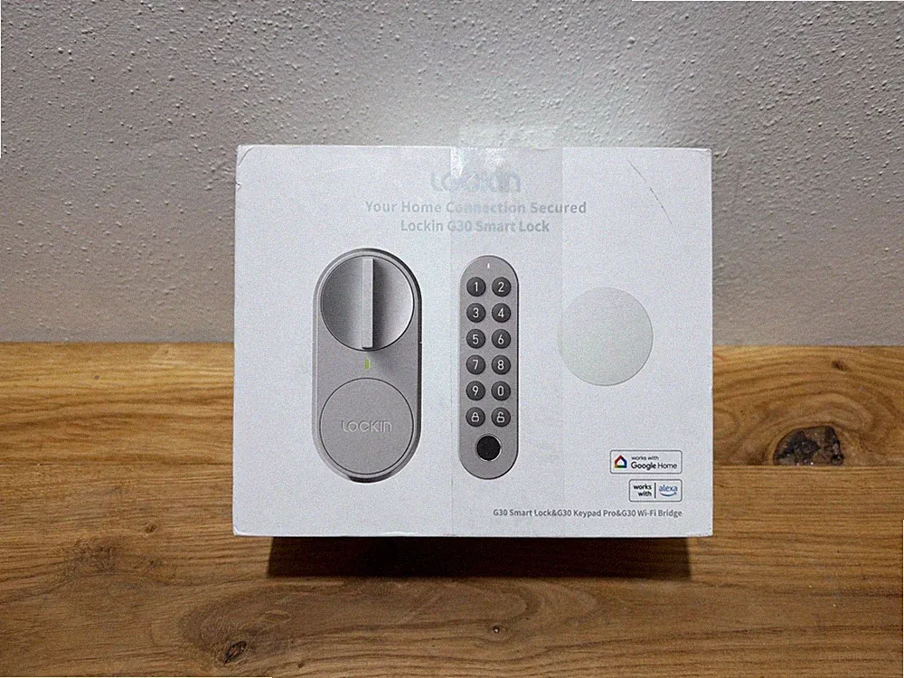 Lockin Smartes Türschloss elektronisches Schloss G30 mit Keypad Ohne WLAN-Bridge