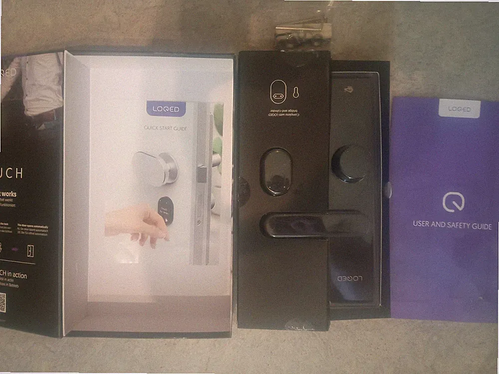 LOQED Touch Smart Lock Schwarz