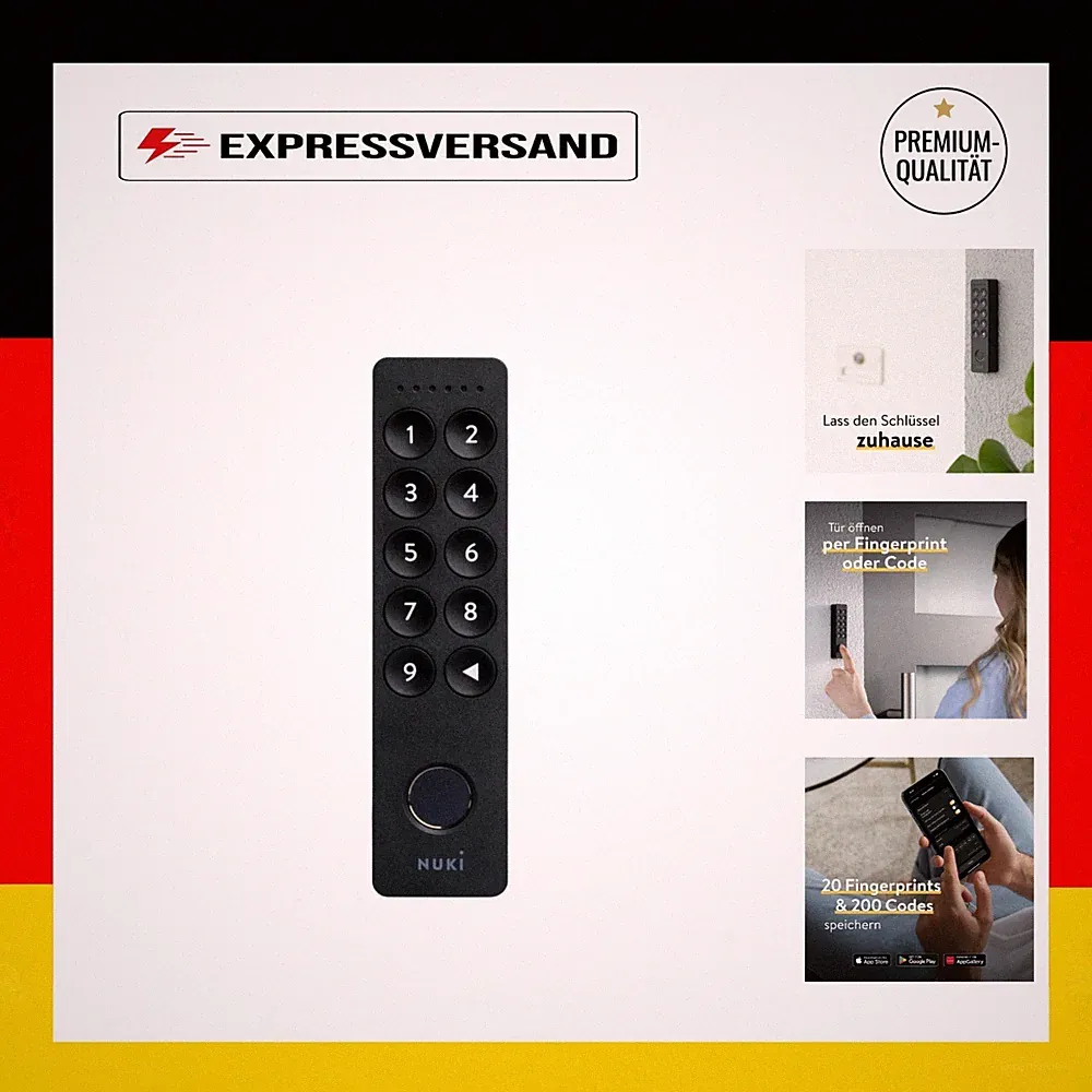 smartes türschloss fingerabdruck