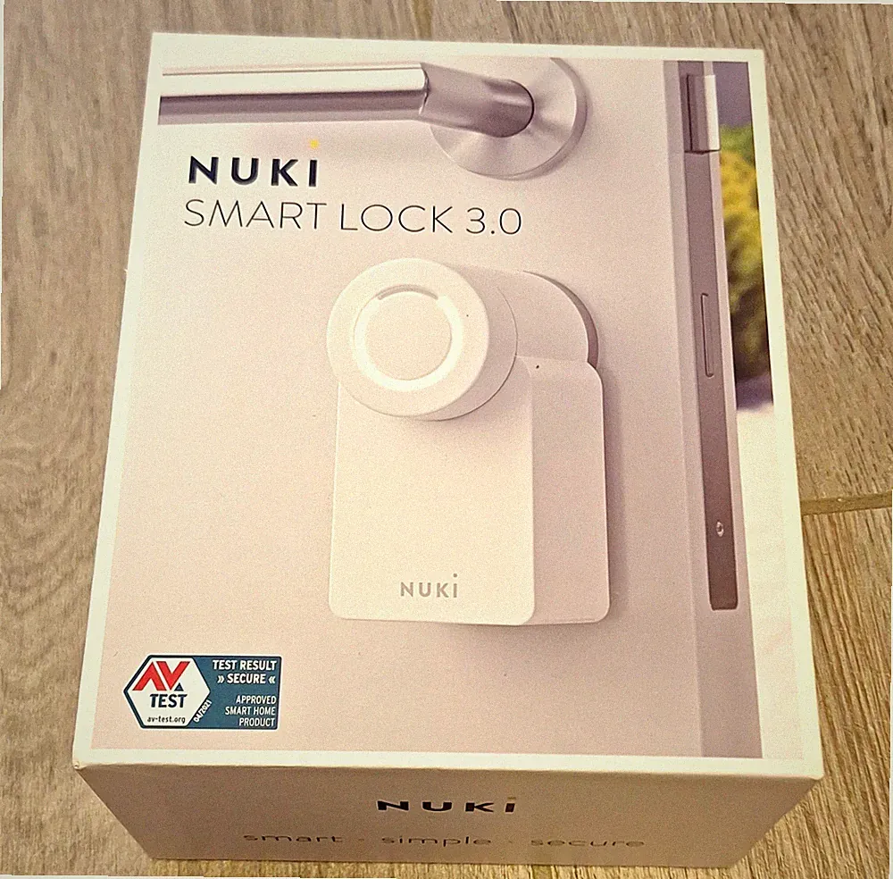 Nuki Smart Lock 3.0 intelligentes, schlüsselloses Türschloss Weiß für Haustür