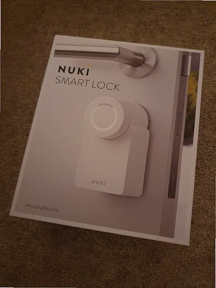 Nuki Smart Lock 4.0 weiß elektronisches Türschloss NEU