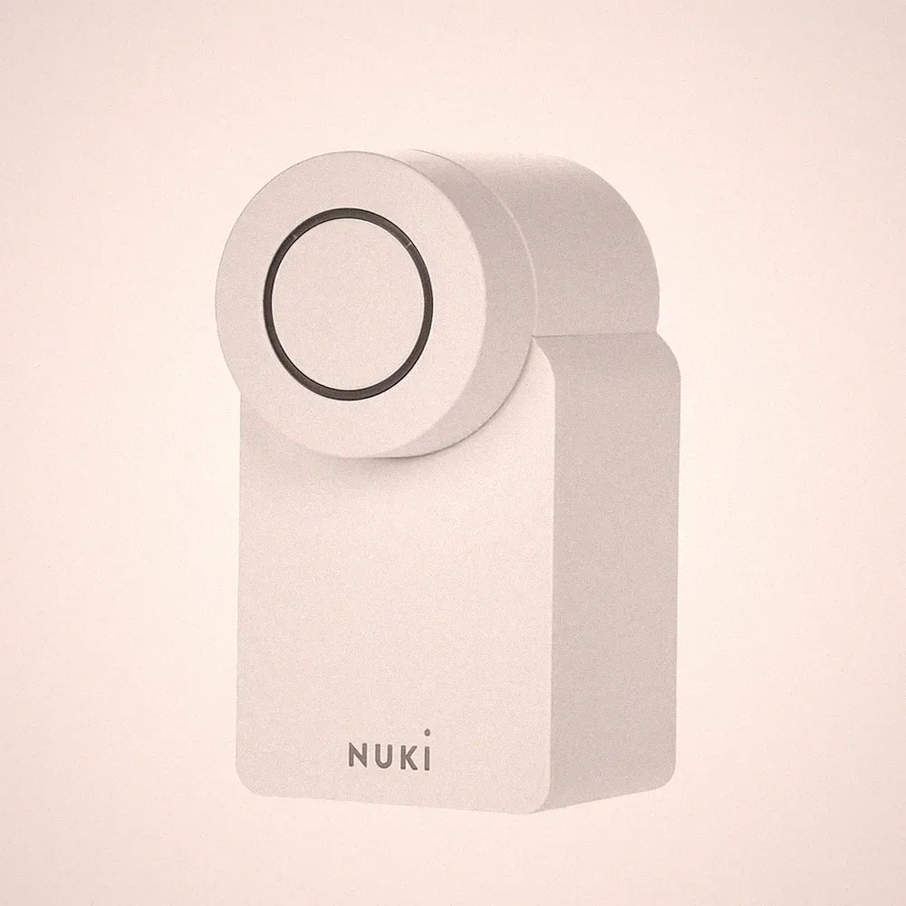 Nuki Smart Lock Go – Intelligentes elektronisches Türschloss, weiß