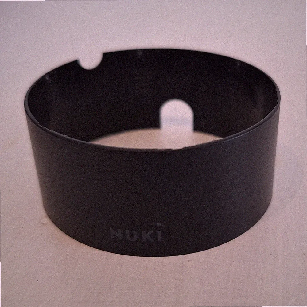 Nuki Smart Lock Pro 5. Generation schwarzer Ring NEU schwarz Blende Rosette Gen.