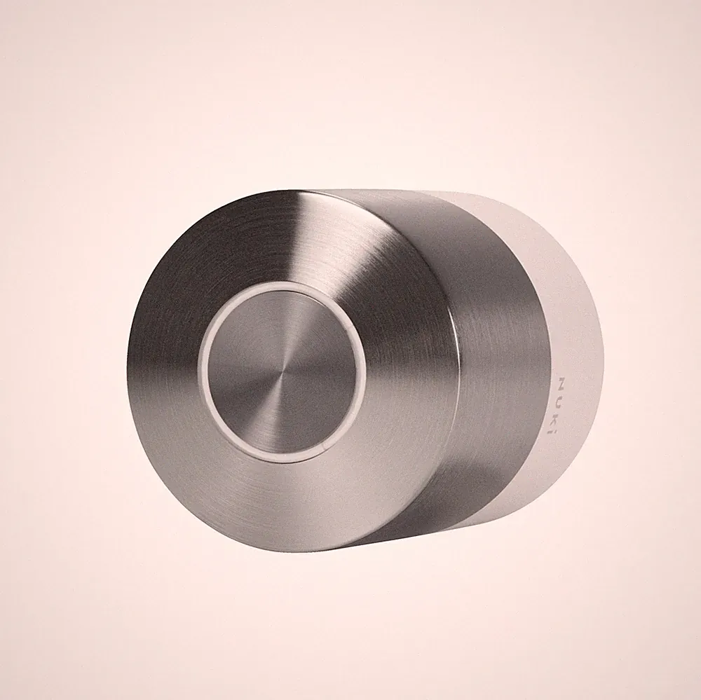 NUKI Smart Lock Pro (5. Generation) Smartlock , Silber