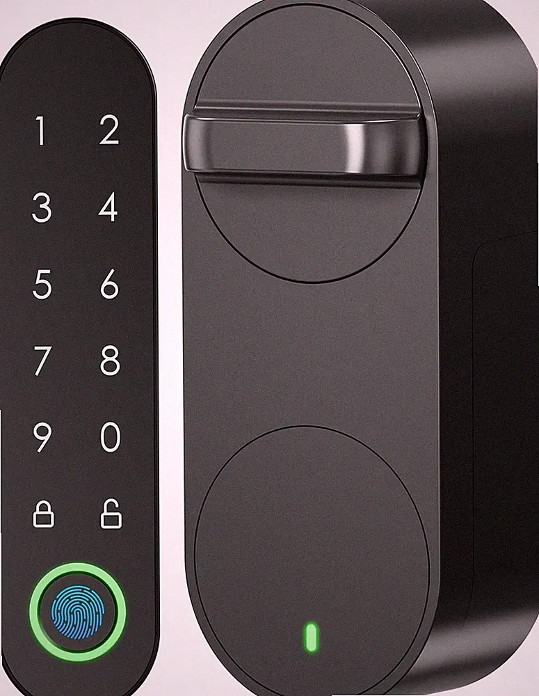Signstek Smart Lock Fingerabdruck Türschloss mit Bluetooth und App-Steuerung