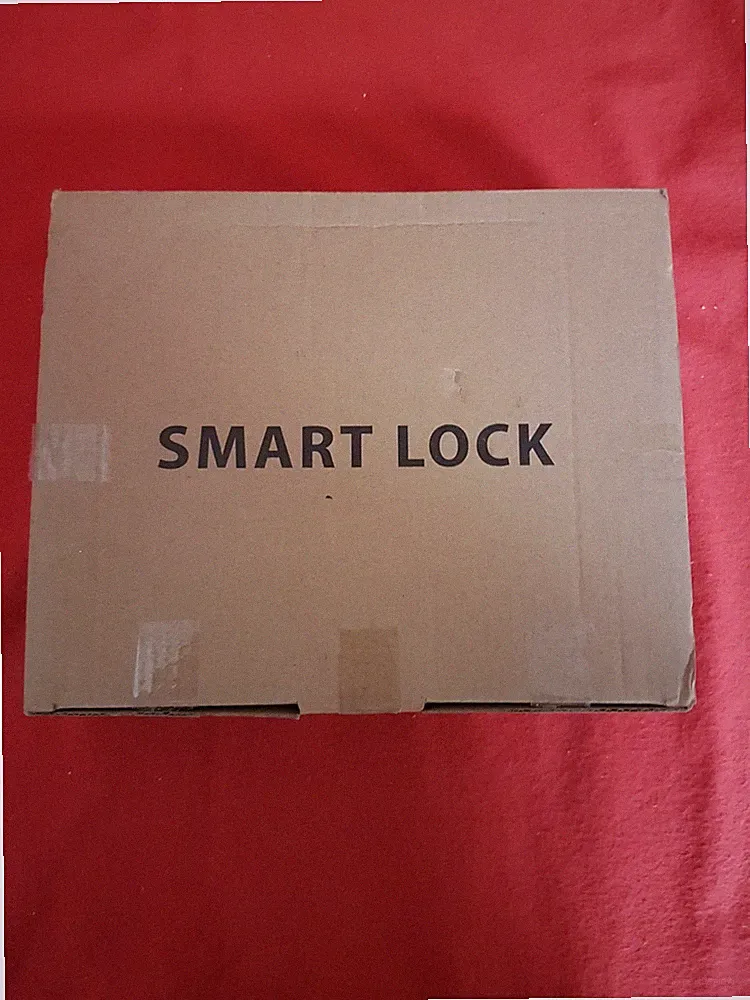 Smart Door Lock, Tuya APP Remote Control Smart Fingerprint Password Lock.