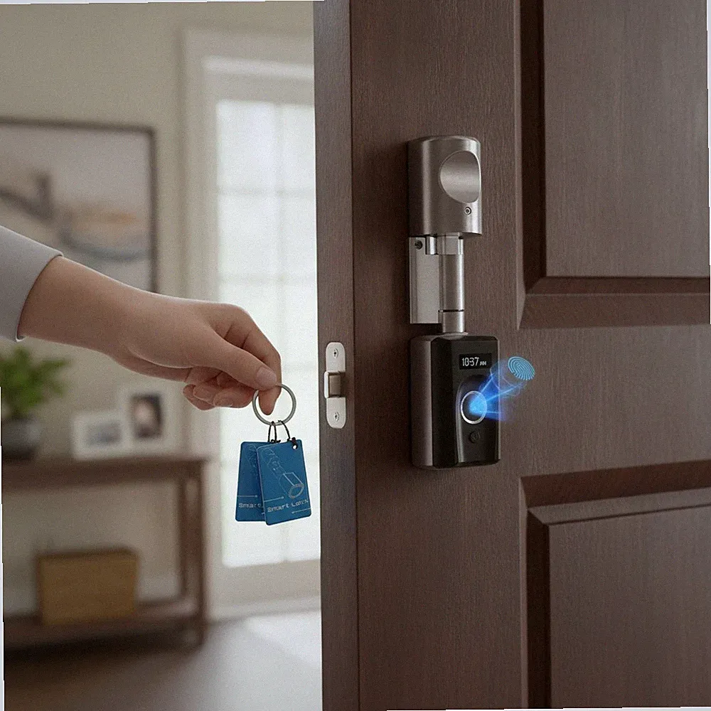 Smart Fingerprint Lock von WELOCK | Wasserdicht und verstellbar für 50-100mm Türen