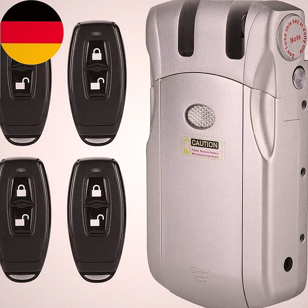 Smart Lock Elektronisches Schloss, WAFU Wireless Unsichtbares Schlüsselloses Ele