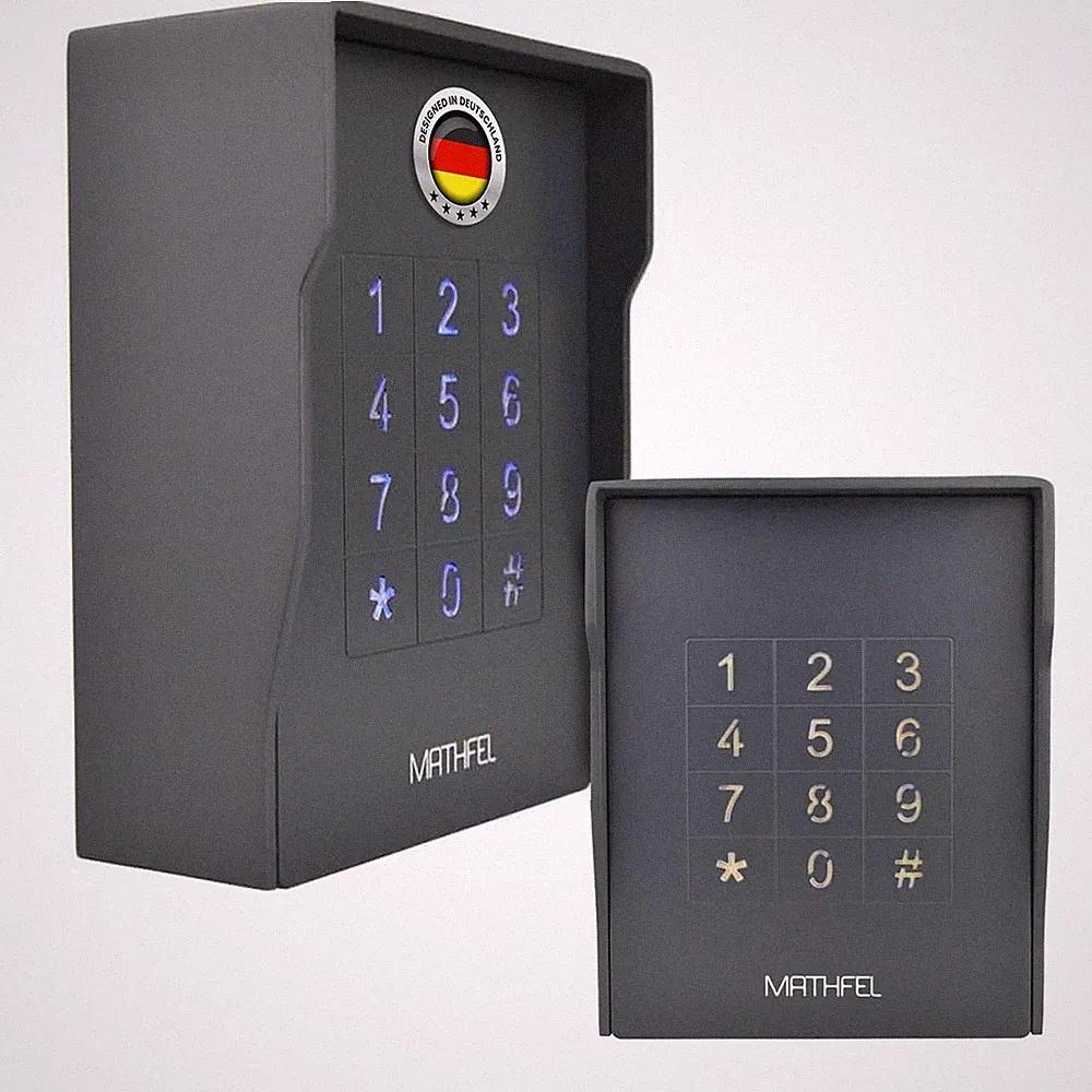 Smart Lock Elektronisches Türschloss für Haustür Wetterfestes Codeschloss IP...