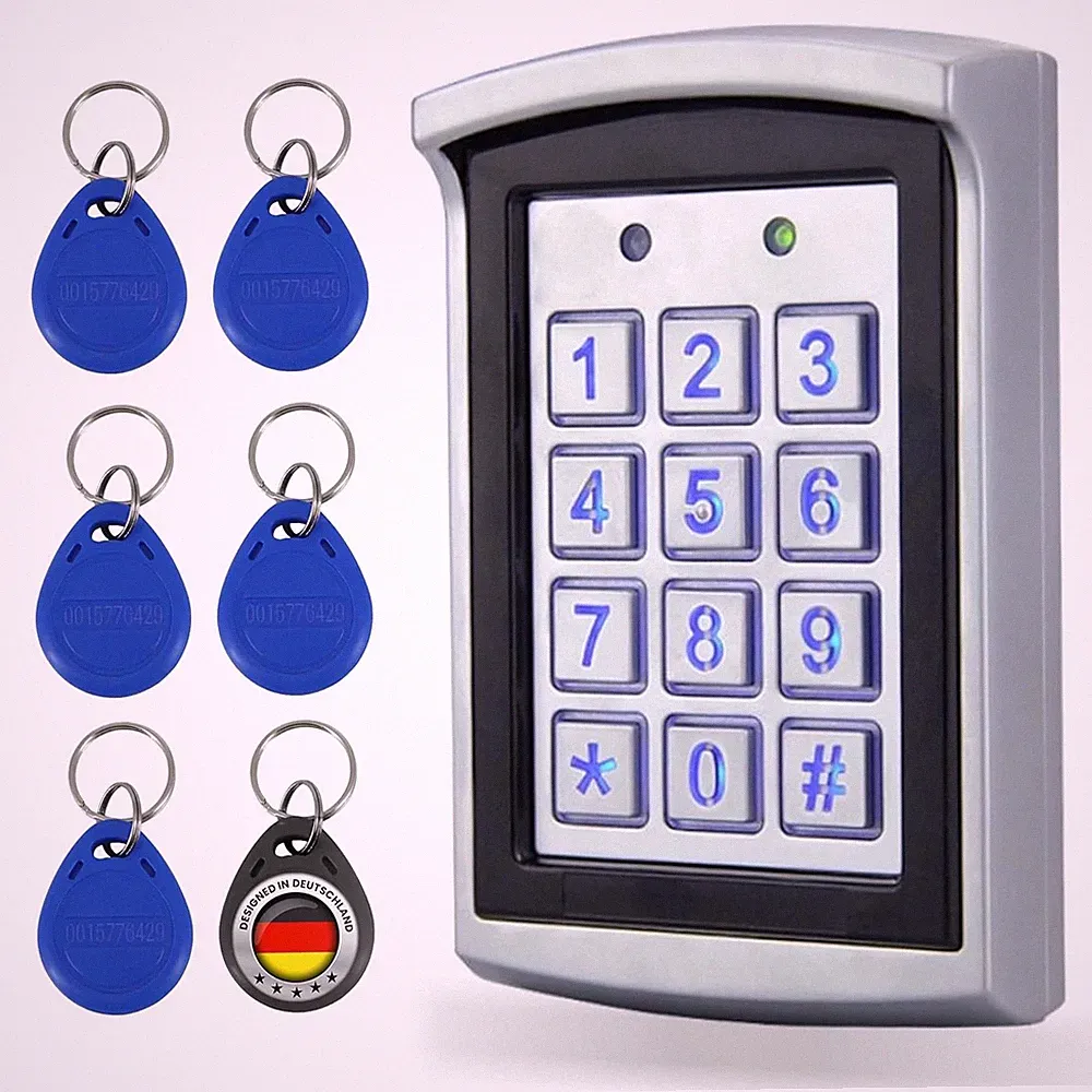 Smart Lock Elektronisches Türschloss für Haustür Wetterfestes Codeschloss mi...
