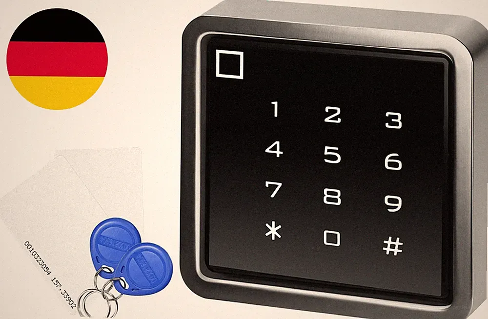 Smart Lock Wi-Fi - Elektronisches Türschloss Mit Touchscreen - Codeschloss Mit T