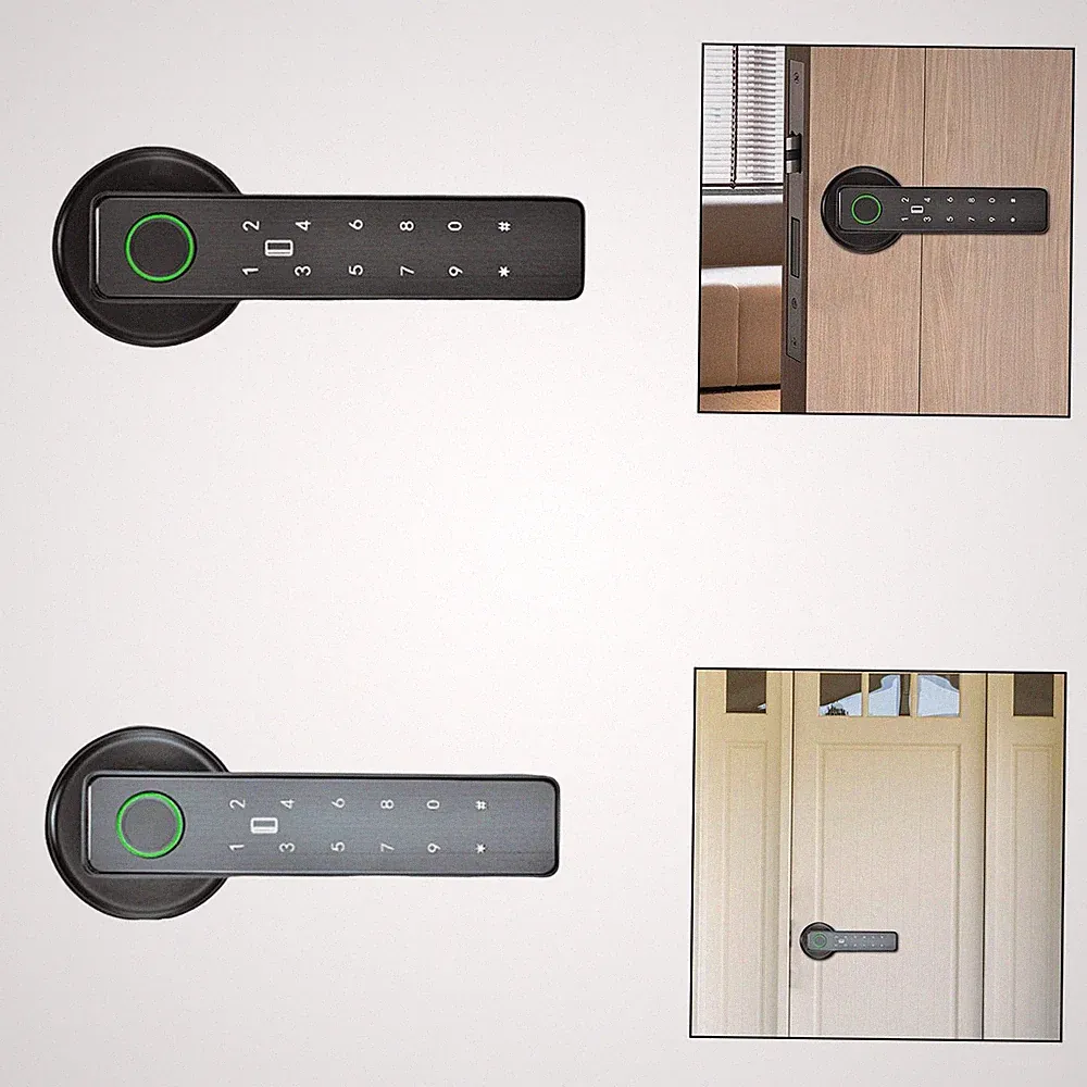 Smart Türschloss Code Türschloss Fingerabdruck Türschloss Für Hotel Innen