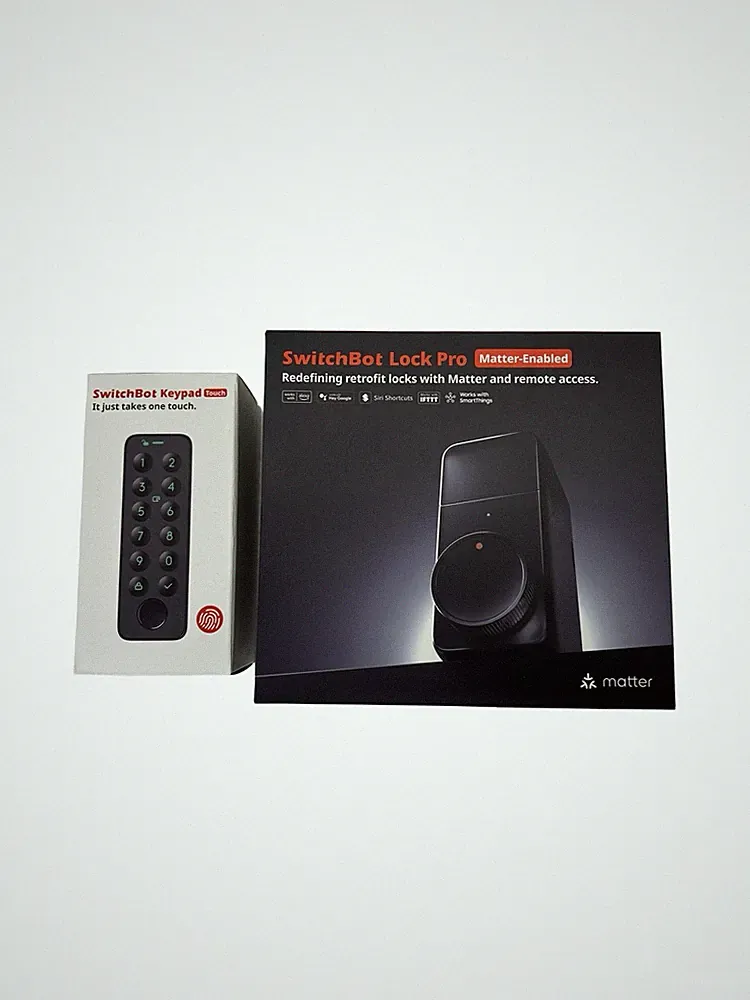 SwitchBot Lock Pro Matter + Keypad Touch, WLAN, Fingerprint, Akku