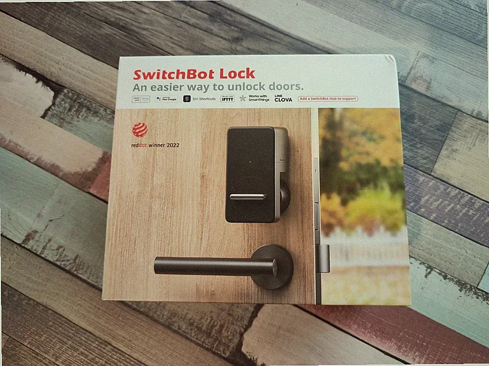 SwitchBot Smart Lock Pro Smartes elektronisches Türschloss Appsteuerung Schwarz