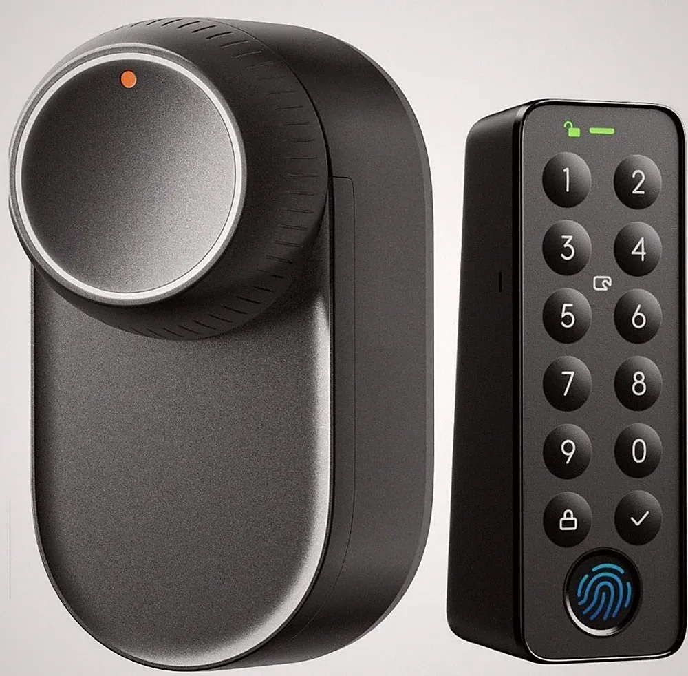 SwitchBot Smart Lock Ultra Touch Bundle Bluetooth Schwarz