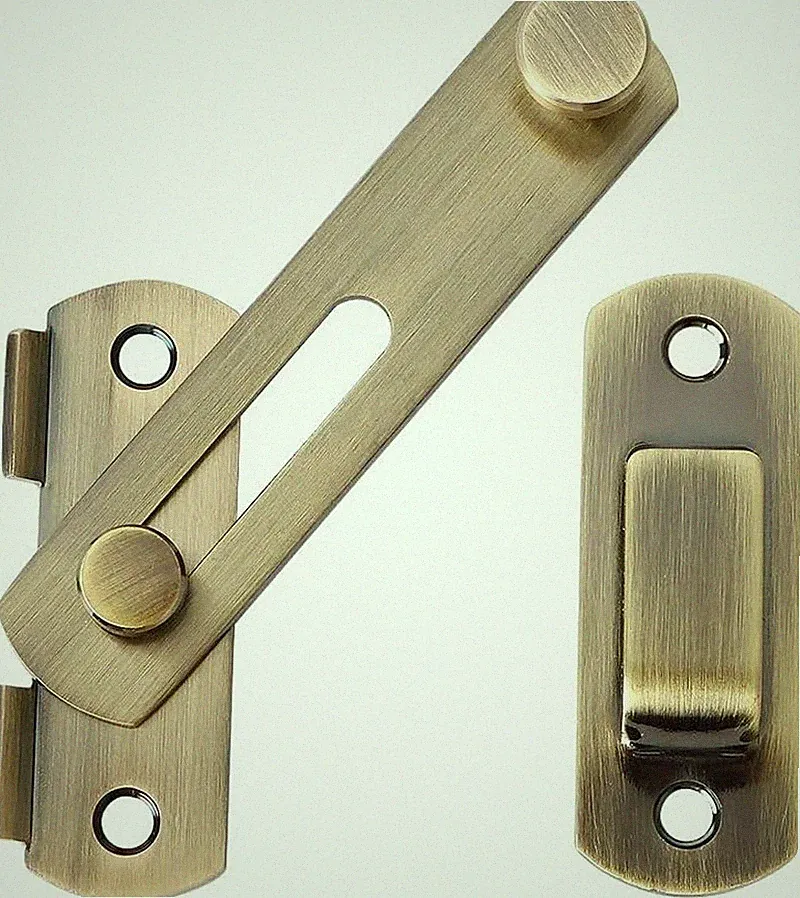 Türriegel Edelstahl Riegelschloss Klein Schiebetür Schloss Türschloss Flip Latch