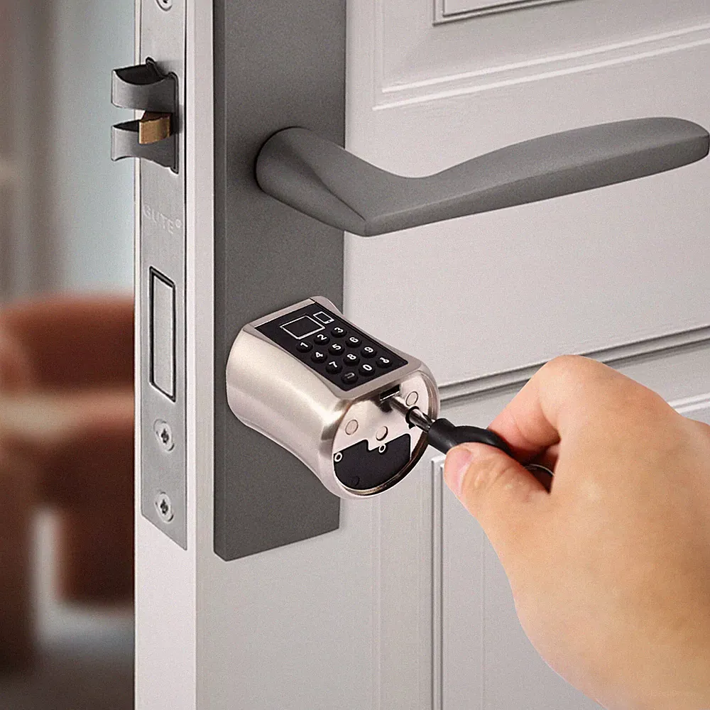 Türschloss Smart Türschloss Fingerabdruck Schließzylinder-Passwort Türschloss