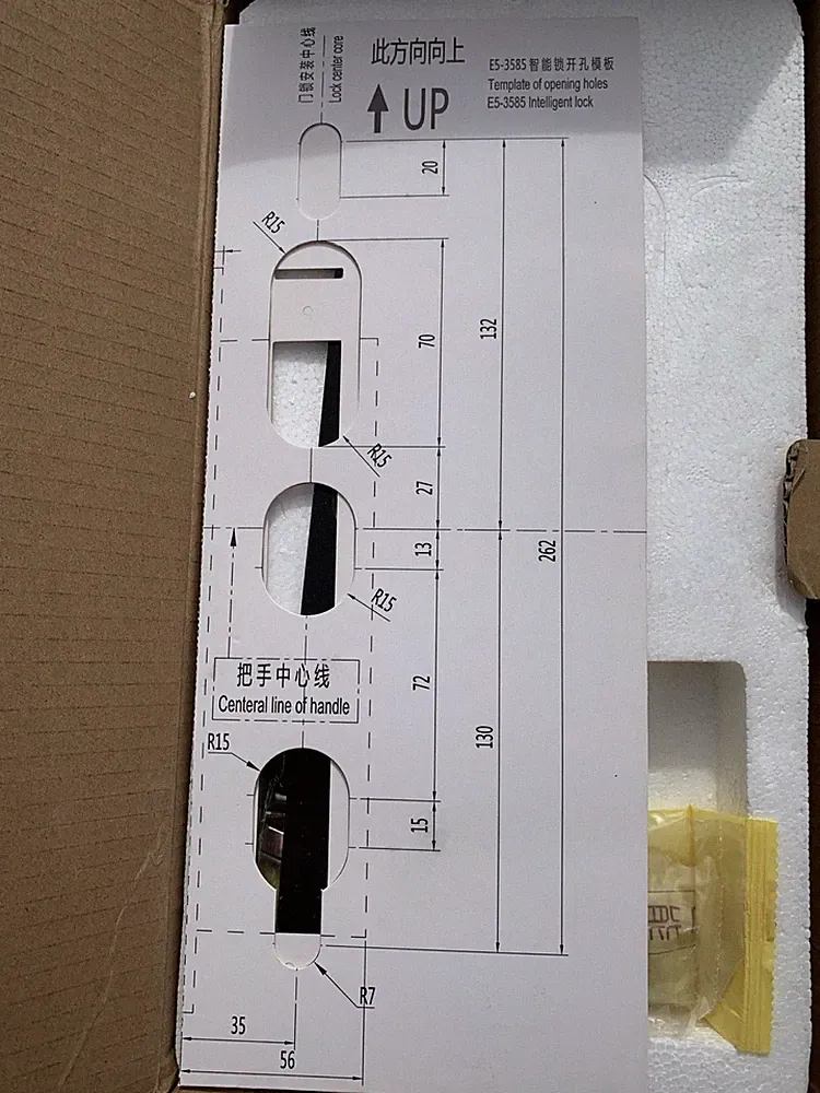 Tuya Elektronisches Fingerabdruck Türschloss WiFi Touch Smart Digital Code