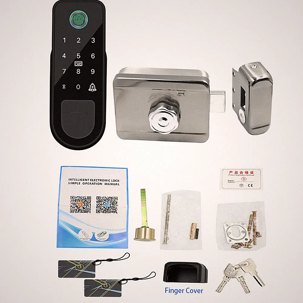 Smartes Türschloss ohne Bohren