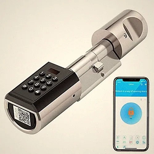 We.Lock Elektronisches Türschloss mit PIN, Bluetooth und App für Türen